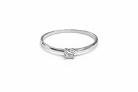 Ringe Idee Preziose dal 1987 Dame in Weißgold Zircone IP.AK18B/95